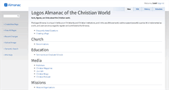 Desktop Screenshot of almanac.logos.com