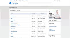 Desktop Screenshot of community.logos.com