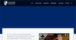 Desktop Screenshot of logos.edu